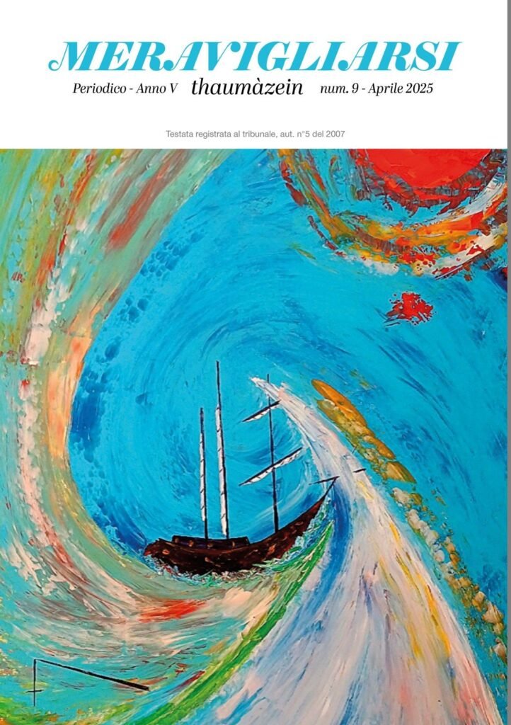 Copertina Meravigliarsi  aprile 2025